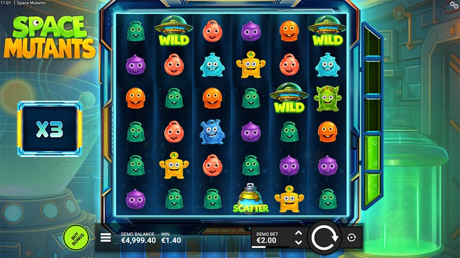 Space Mutants slot