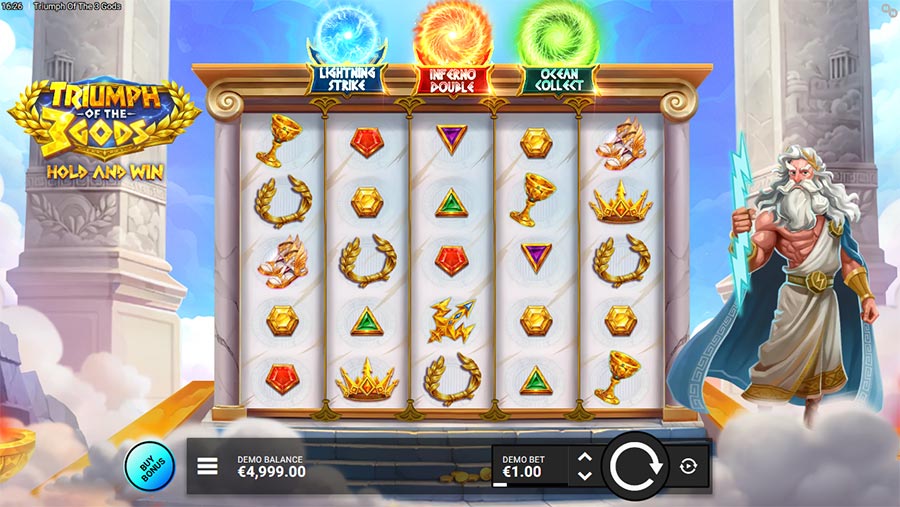 Triumph of the 3 Gods slot