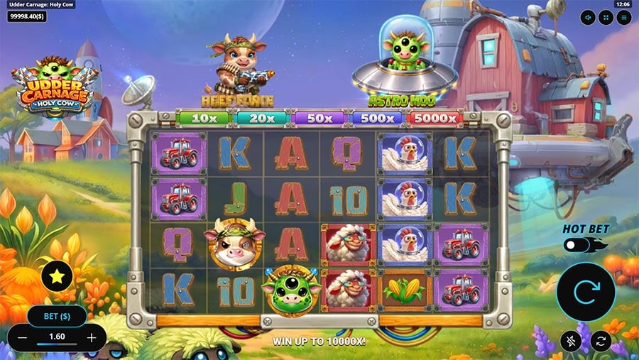 Udder Carnage: Holy Cow Slot