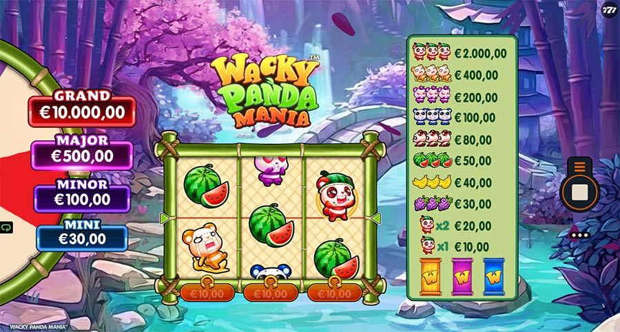 Wacky Panda Mania Slot