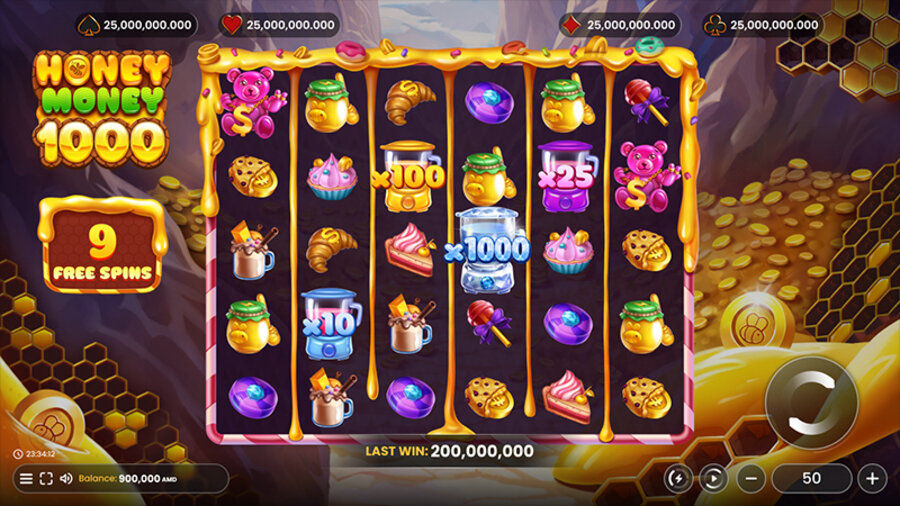 Honey Money 1000 slot