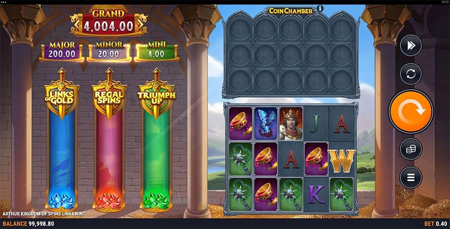 Arthur Kingdom of Spins LinkWin Slot