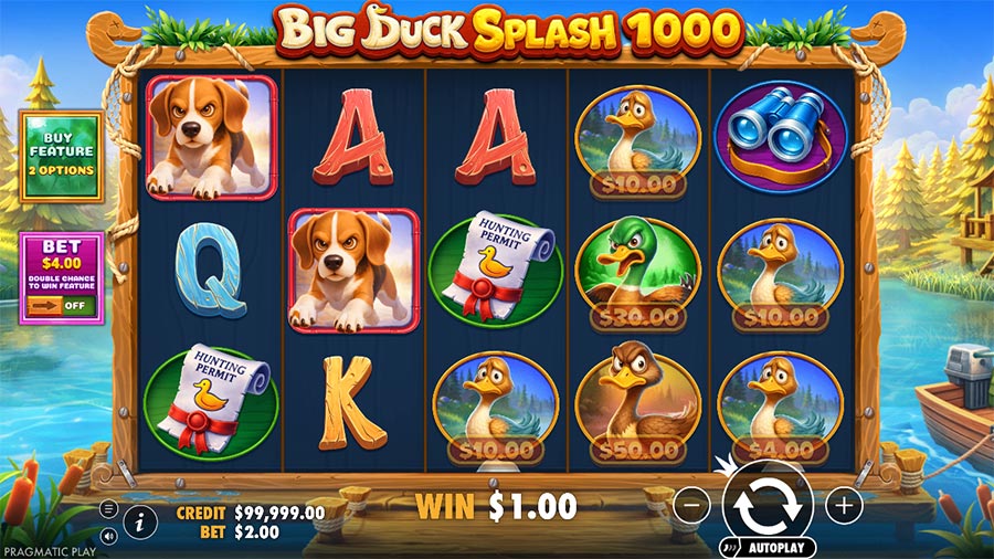 Big Duck Splash 1000 slot