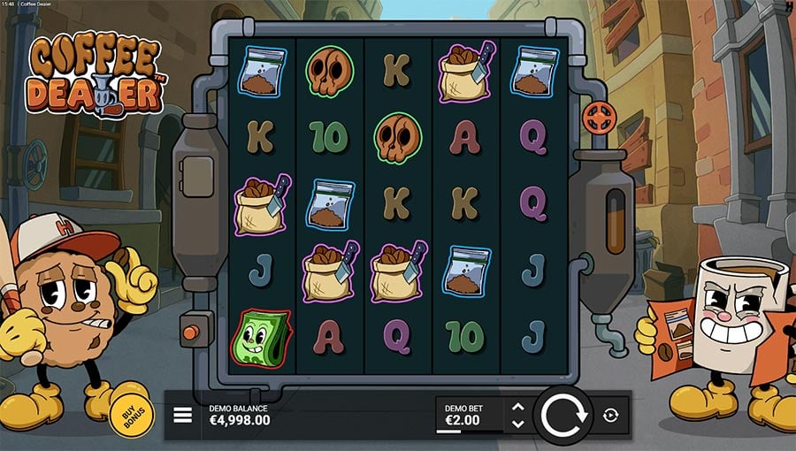 Coffee-Dealer-Slot-base-game