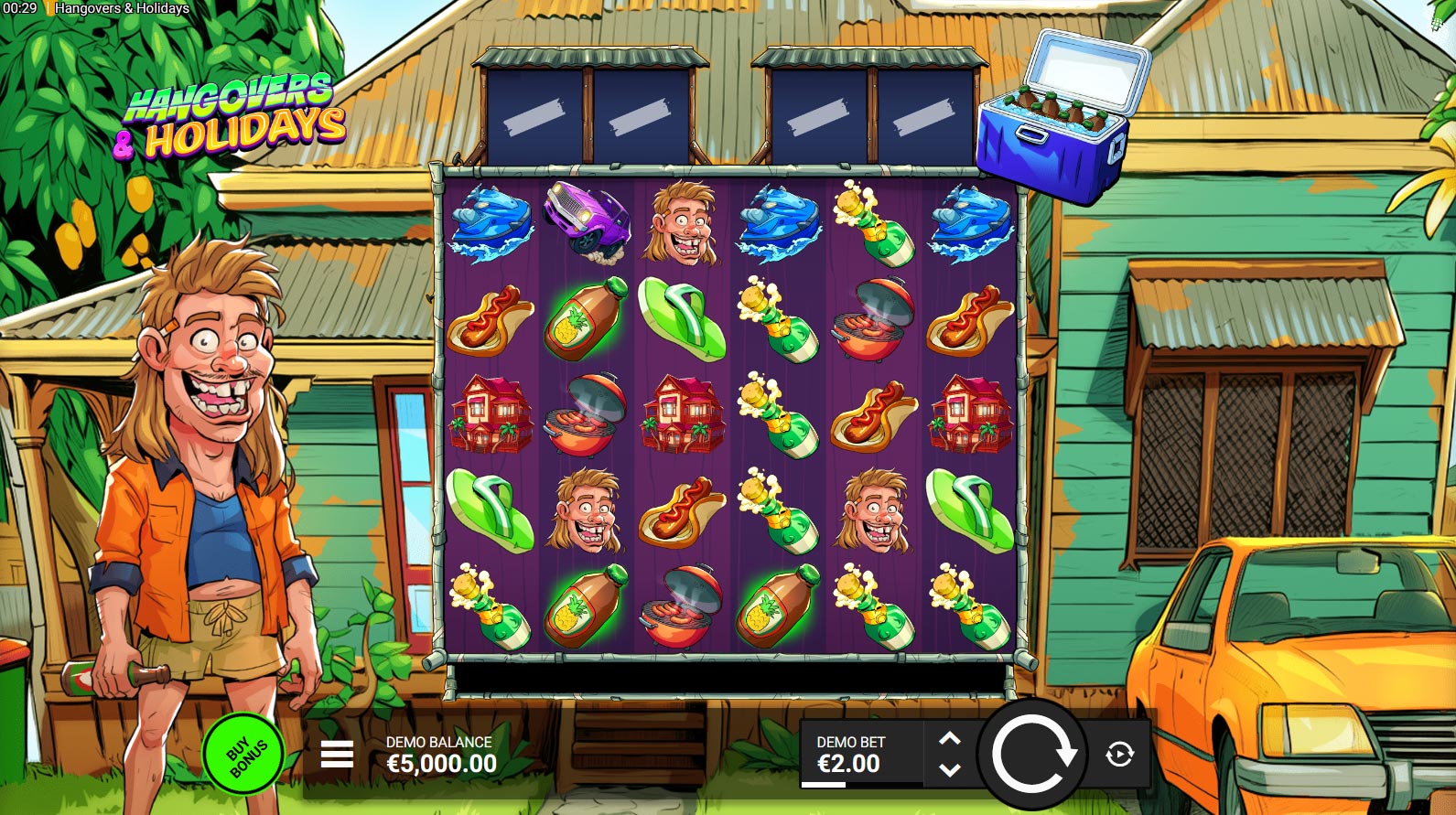 Hangovers & Holidays slot