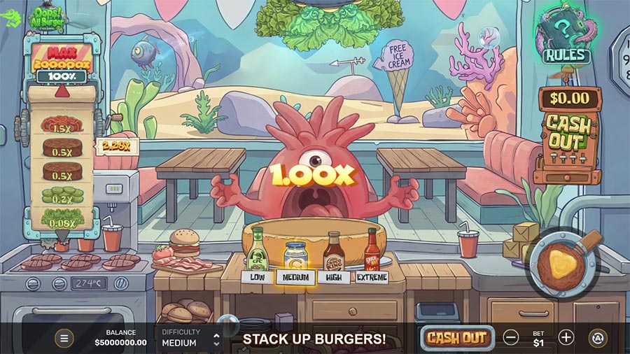 Oops! All Burger slot