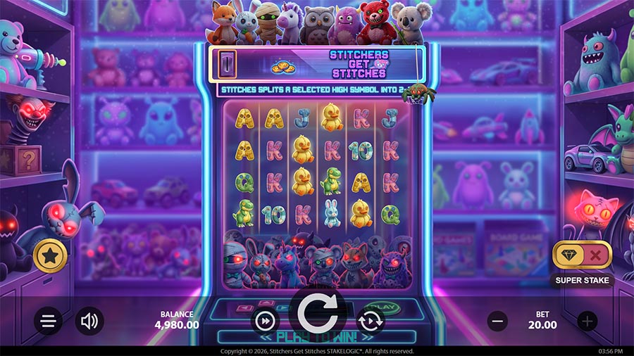 Stichers Get Stitches Slot