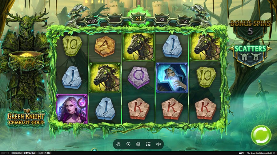 The Green Knight Camelot Gold slot