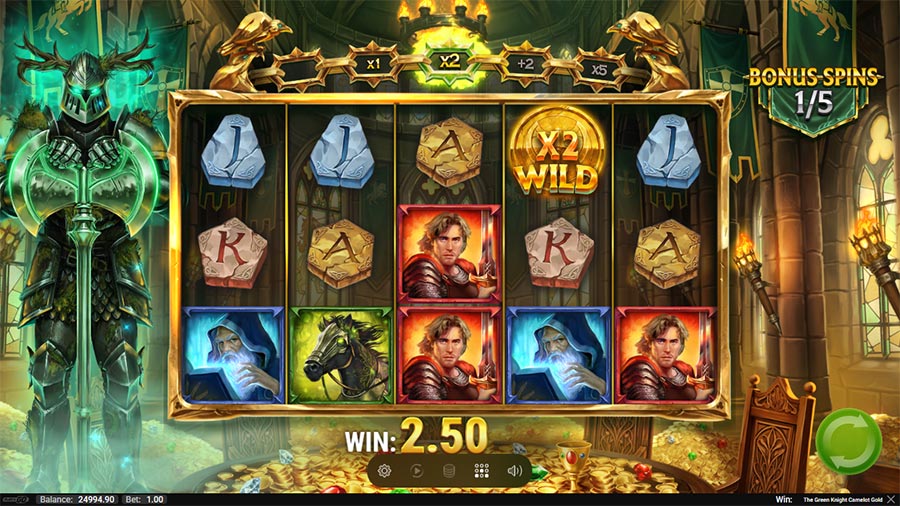 The Green Knight Camelot Gold slot