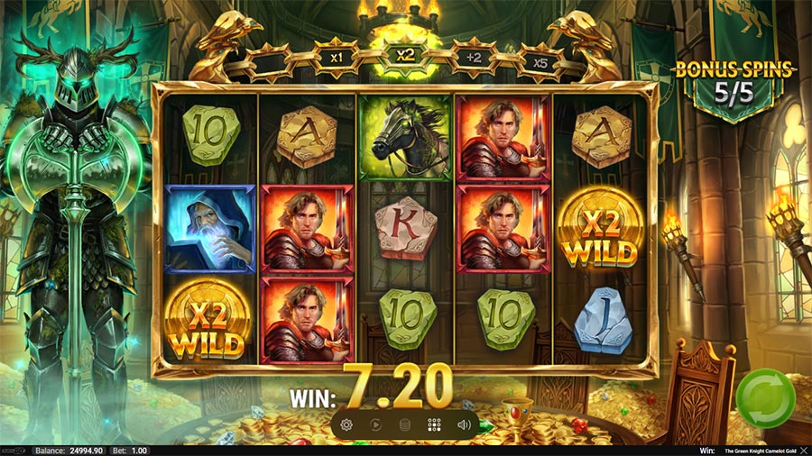 The Green Knight Camelot Gold slot