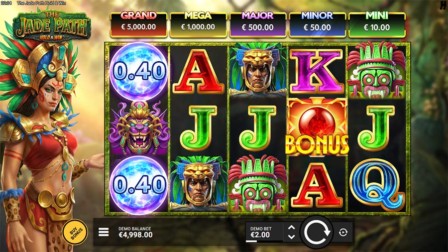 The Jade Path Hold & Win slot