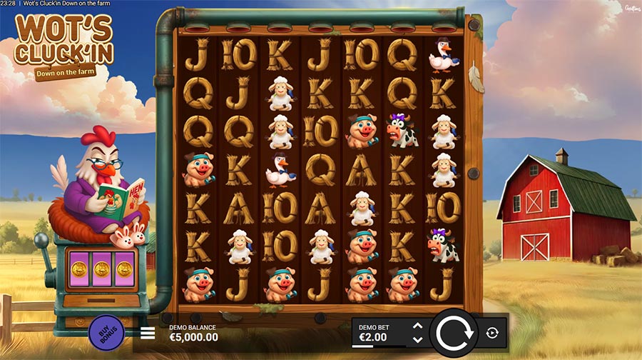 Wot’s Cluck’in Down on the farm slot