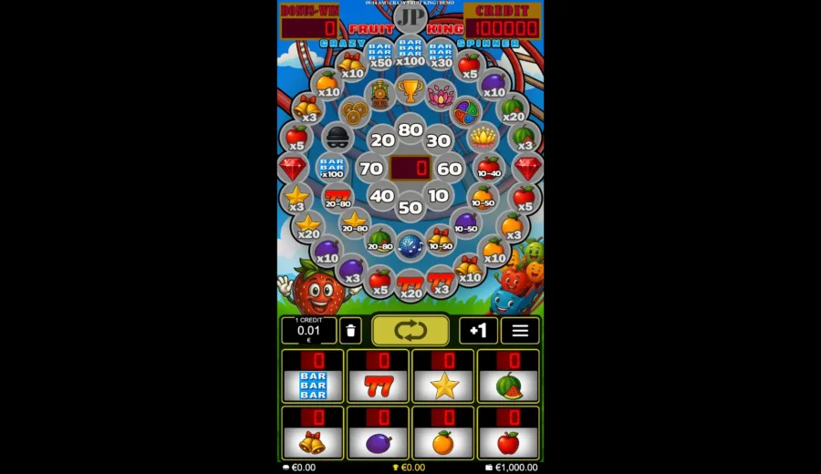 Crazy Fruit King slot