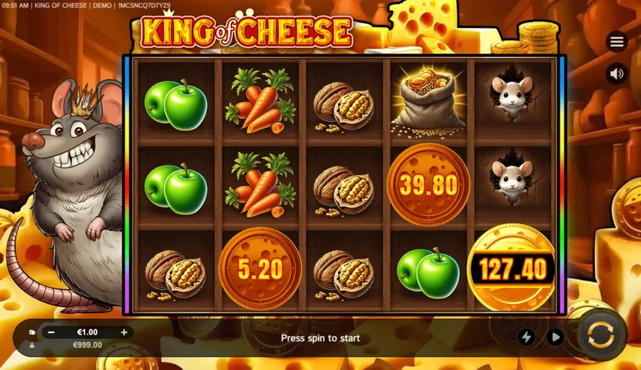 King of Cheese slot