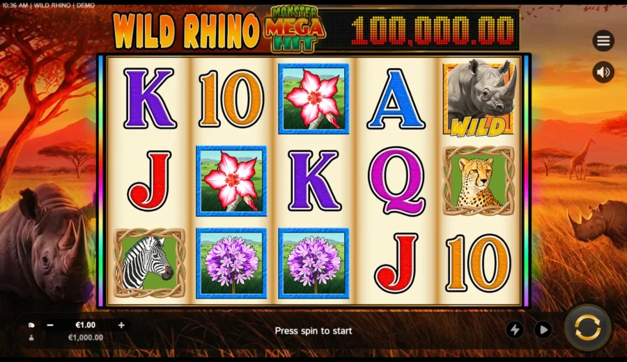 Wild Rhino slot
