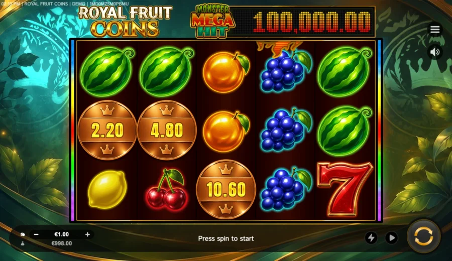 Royal Fruit Coins slot