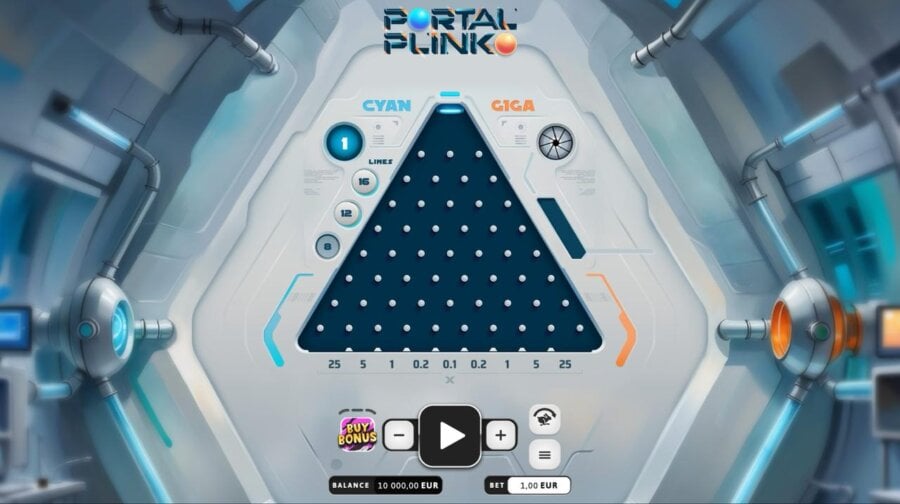 Portal Plinko slot