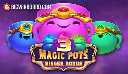 3 Magic Pots Bigger Bonus