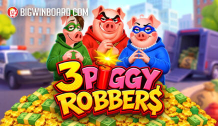 3 Piggy Robbers slot