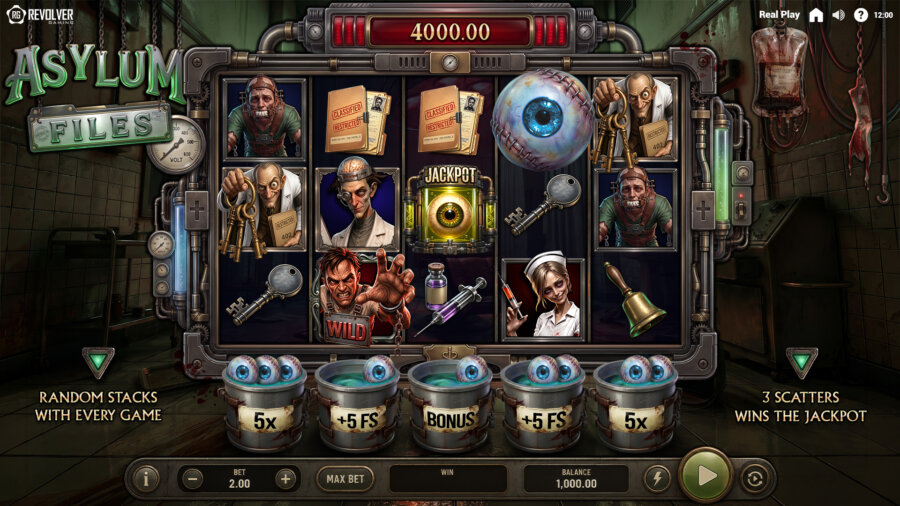 Asylum Files slot