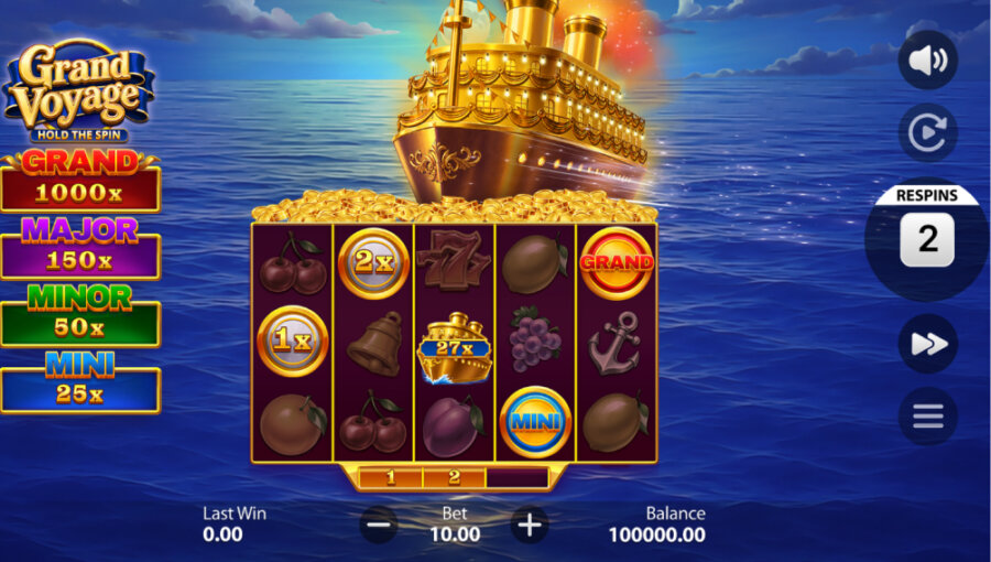 Grand Voyage: Hold The Spin slot