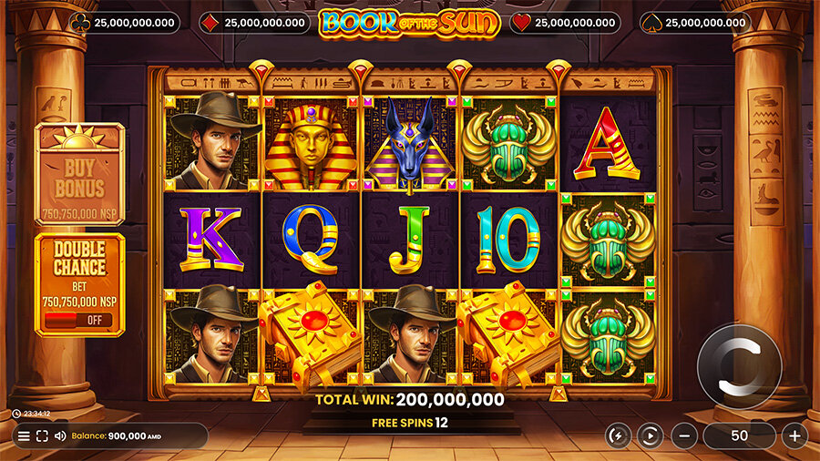 Book of the Sun slot