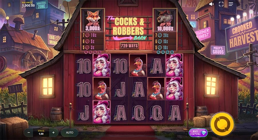 Cocks & Robbers slot