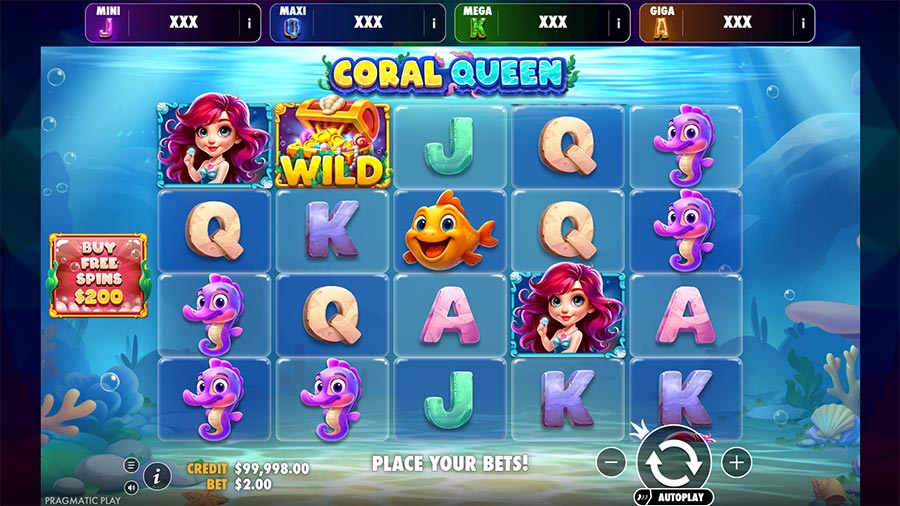 Coral-Queen-Oranje-Jackpot-Slot