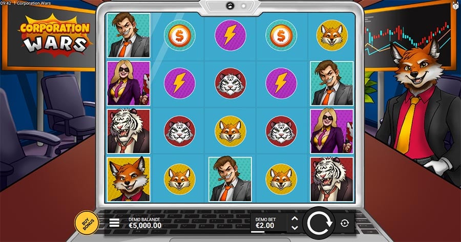 Corporation Wars slot