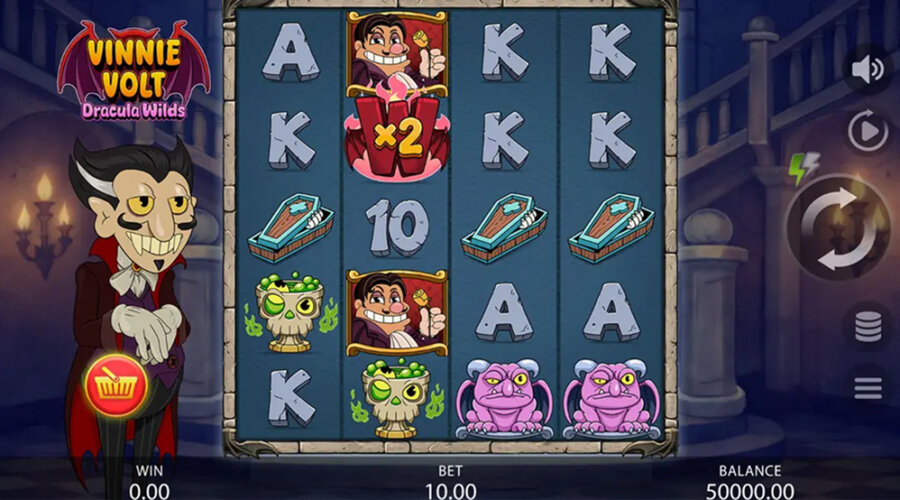Vinnie Volt: Dracula Wilds slot