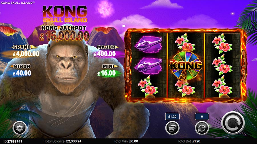 Kong Skull Island slot