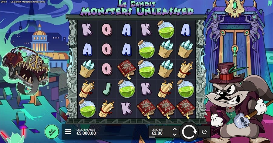 Le Bandit Monsters Unleashed slot