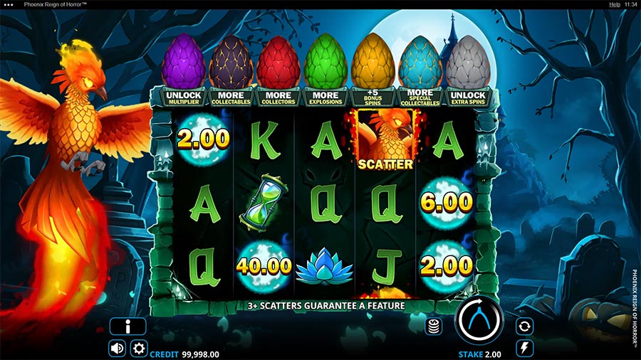 Phoenix-Regin-of-Horror-Slot