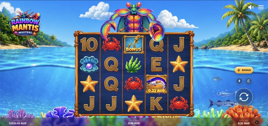 Rainbow Mantis Masters slot