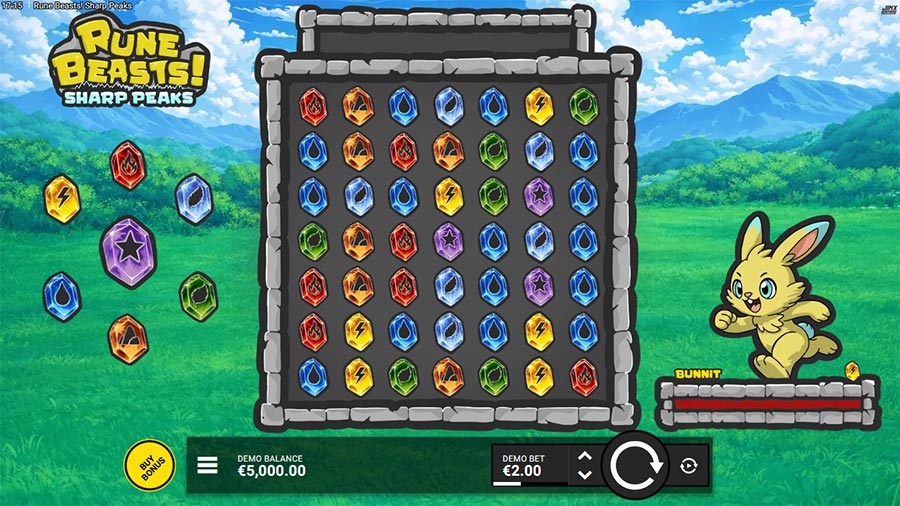 Rune Beasts! Sharp Peaks slot