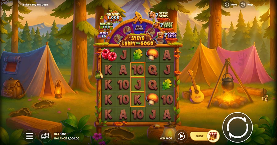 Steve, Larry and Gogo slot