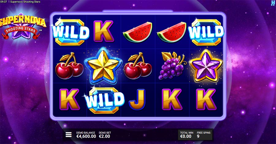 Supernova Shooting Stars slot