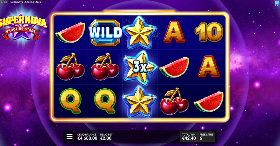 Supernova Shooting Stars slot