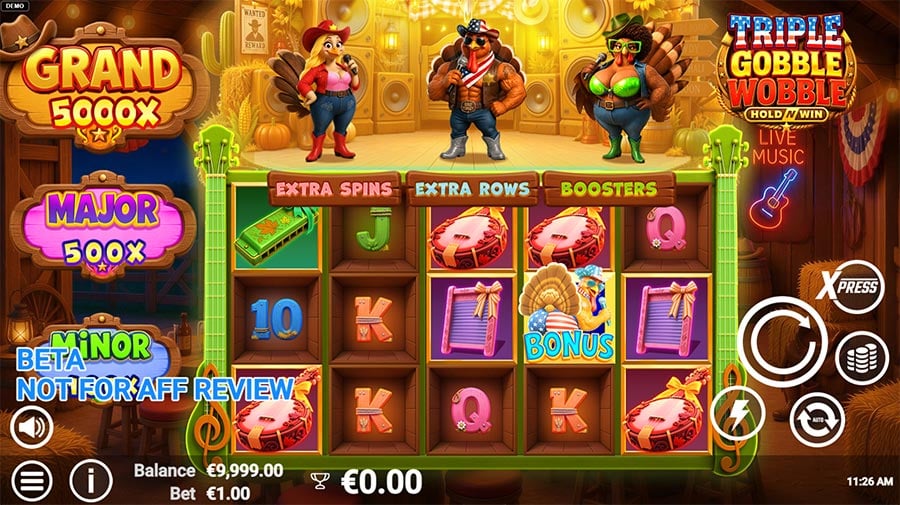 Triple-Gobble-Wobble-Slot