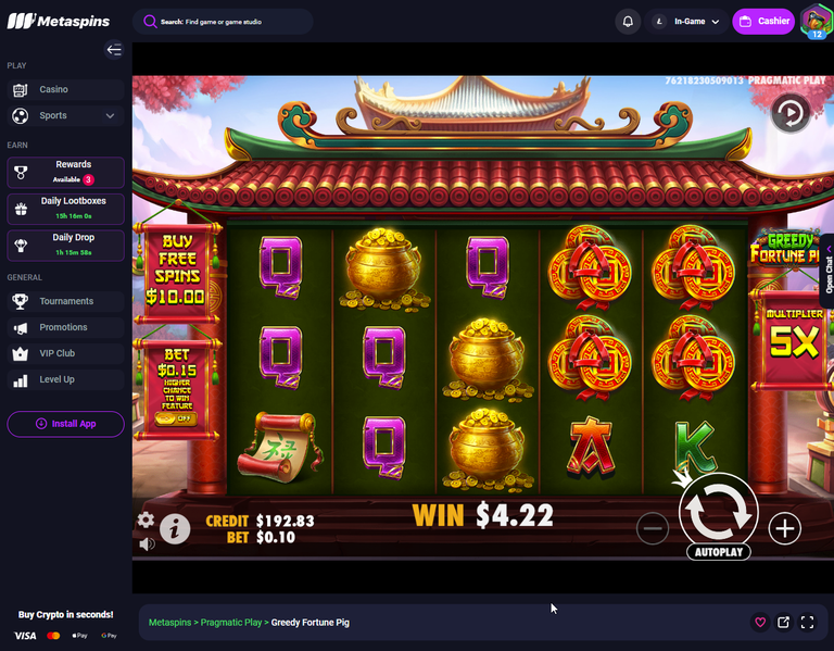 Greedy Fortune Pig Slot 42x Greedy Fortune Pig Slot 42x